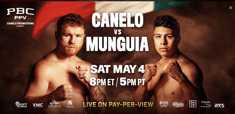 Stream Canelo vs. Munguia online