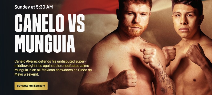 watch Canelo vs. Munguia on DAZN