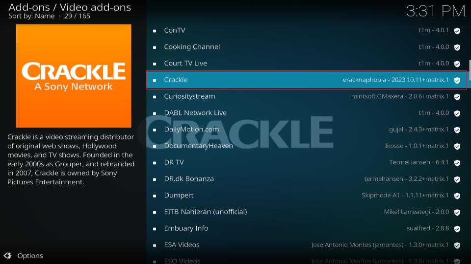crackle