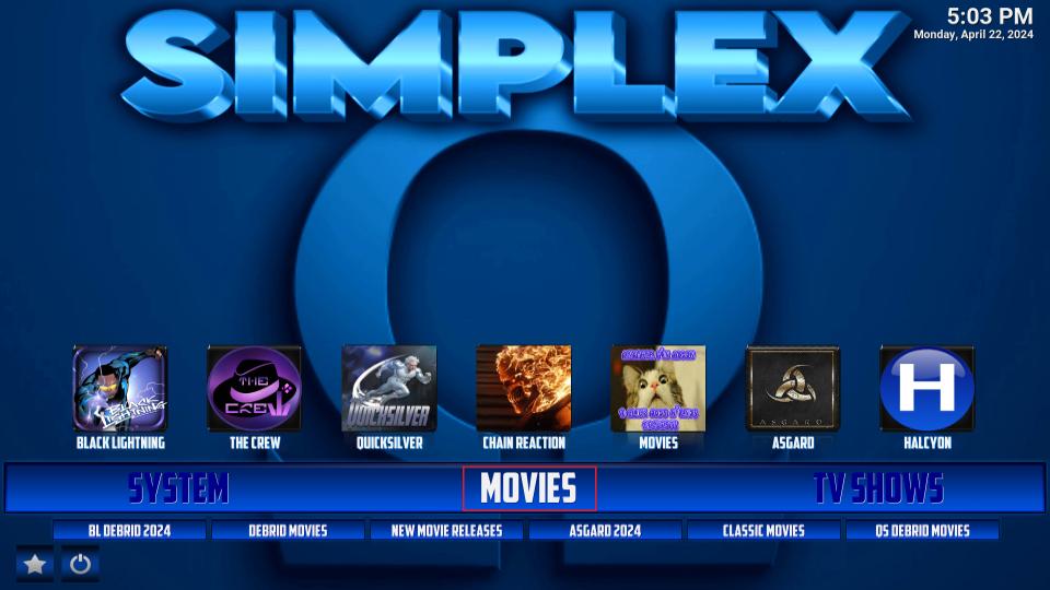 select movies