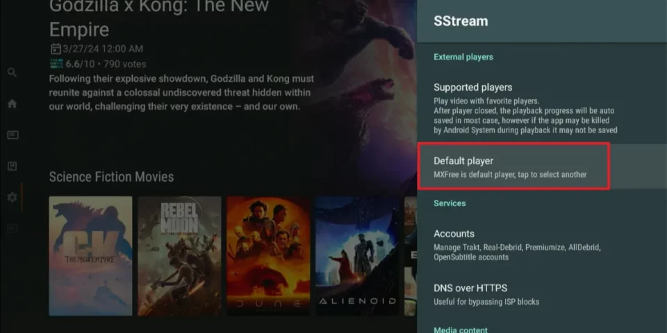 firestick sstream