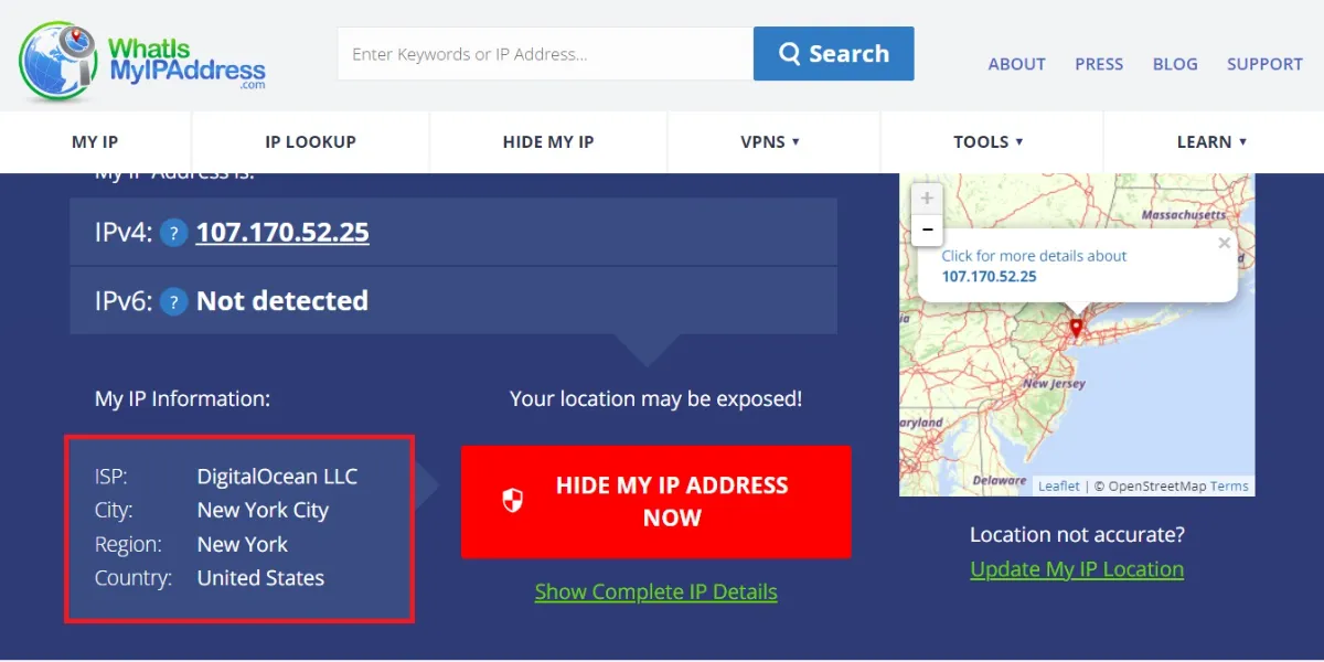 ip information