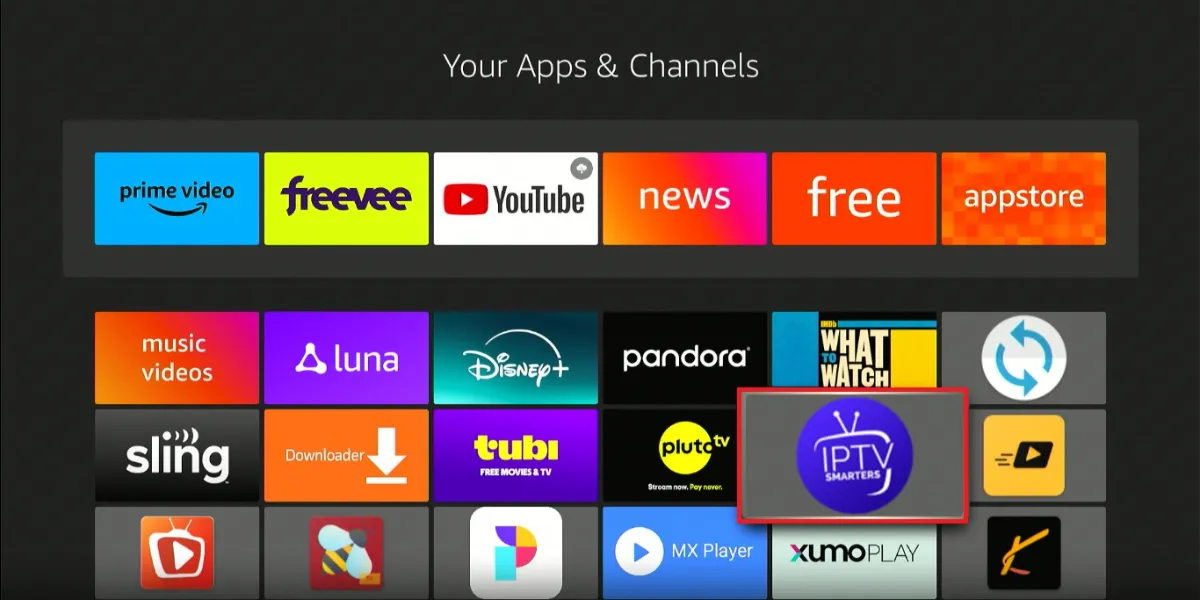 IPTV Smarters Pro app
