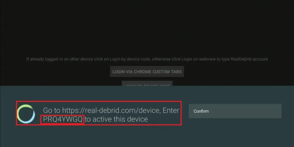 real debrid code