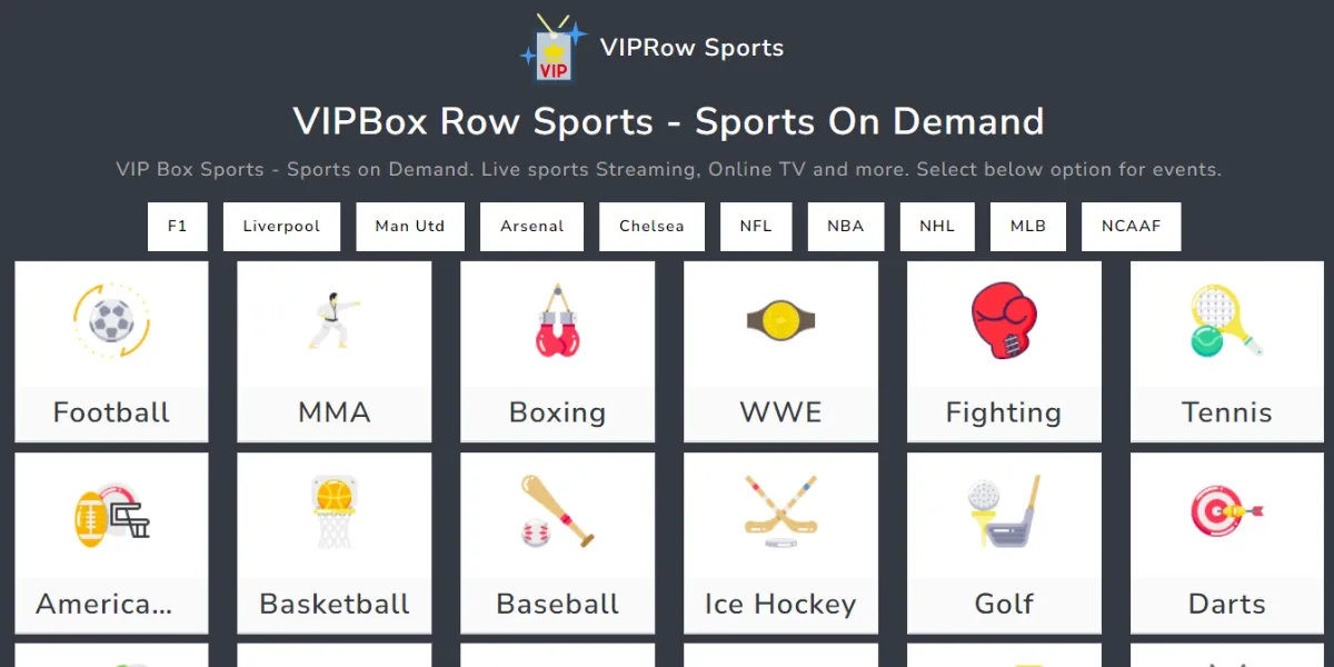 VipRow Sports