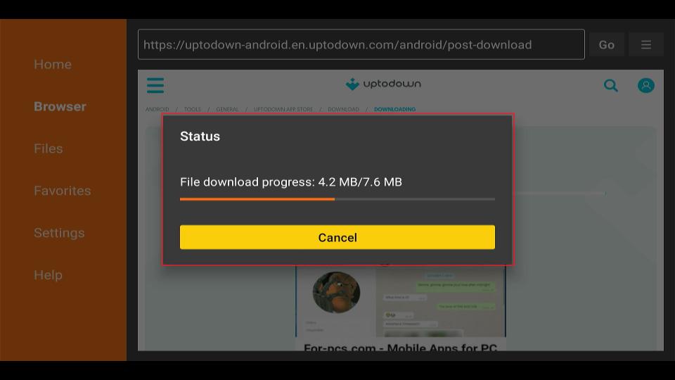 downloading uptodown