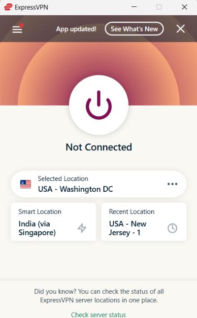 expressvpn interface