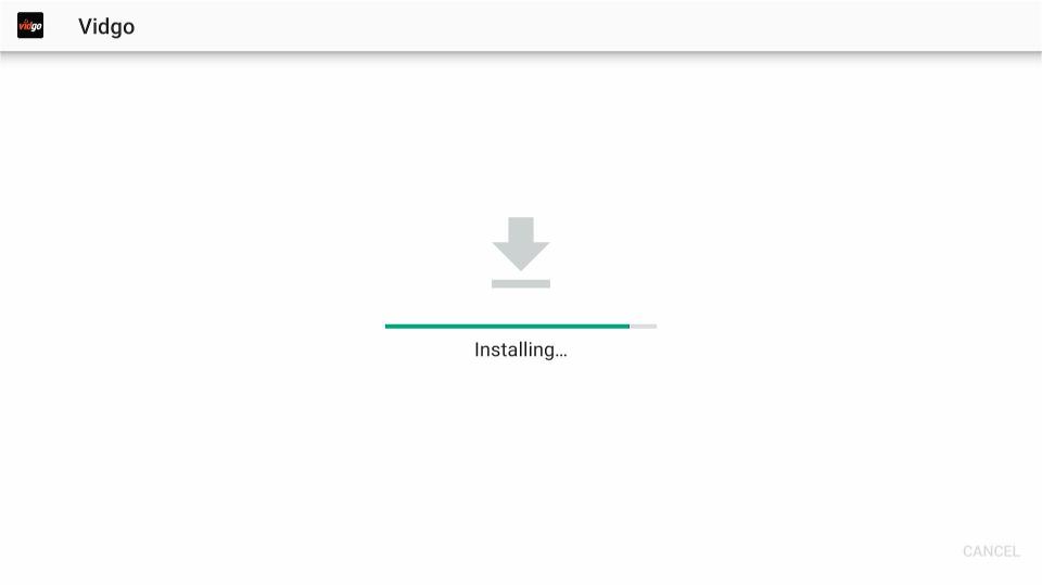 installing vidgo