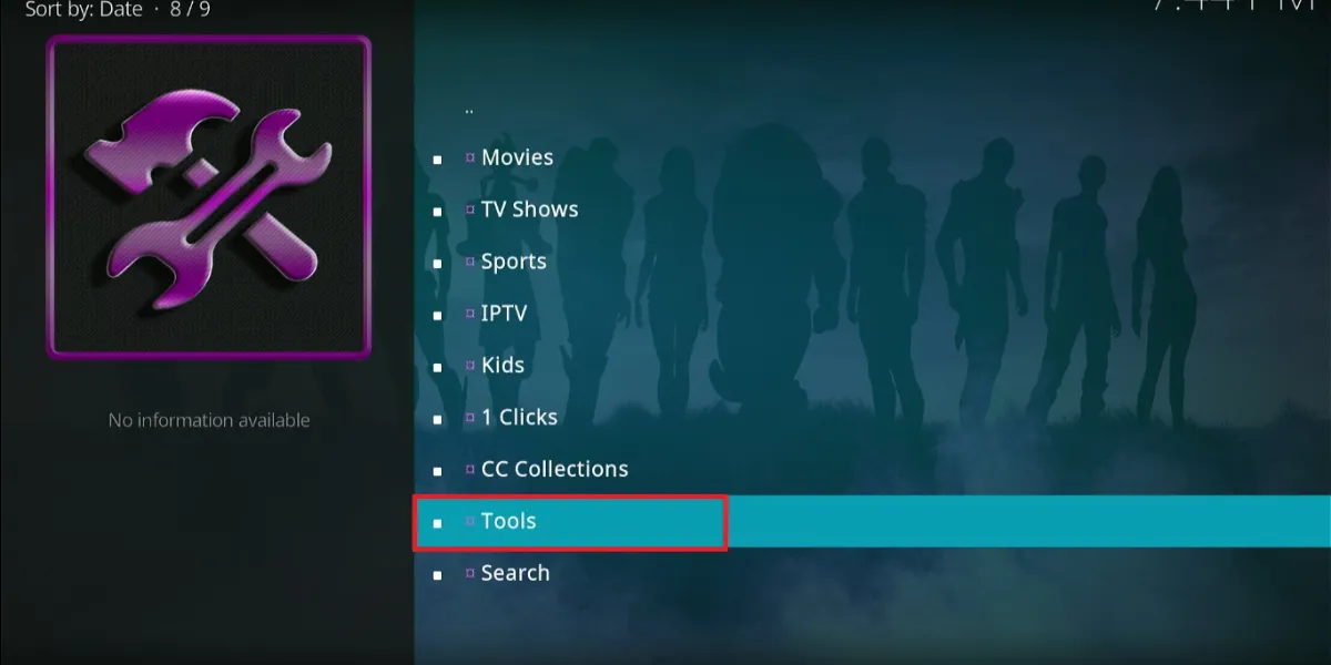 select tools