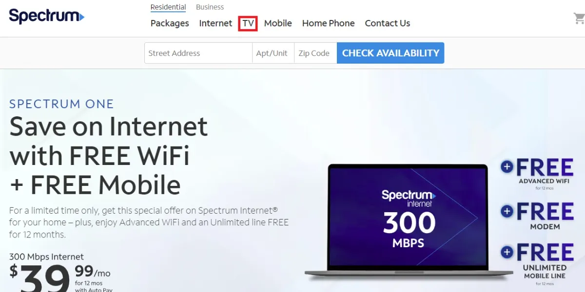 fire tv spectrum app