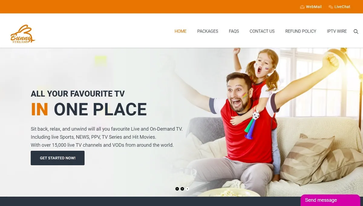 bunny streams iptv