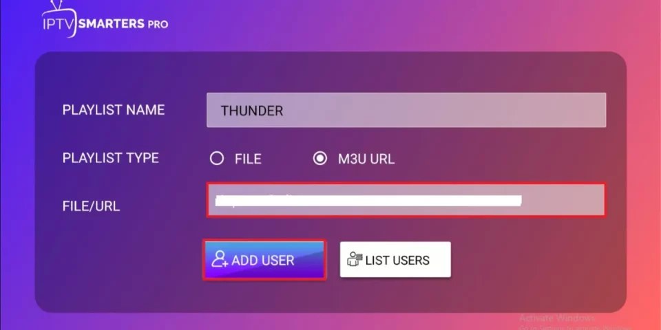 enter file url
