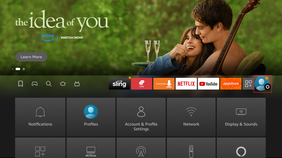 firestick settings