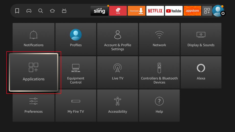 select applications