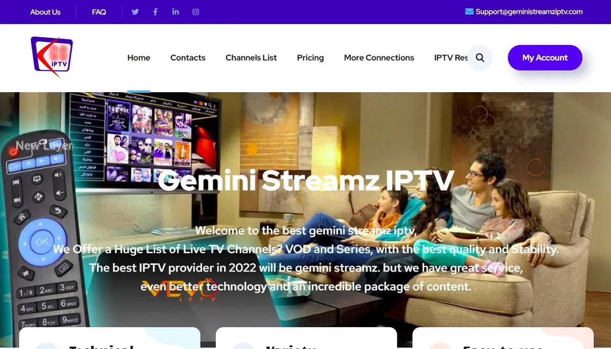Gemini Streamz IPTV
