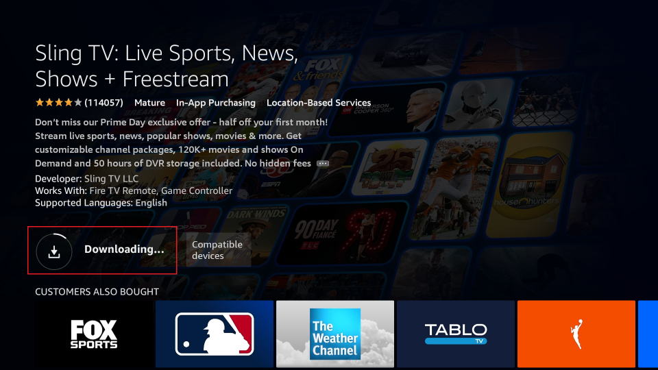 download sling tv