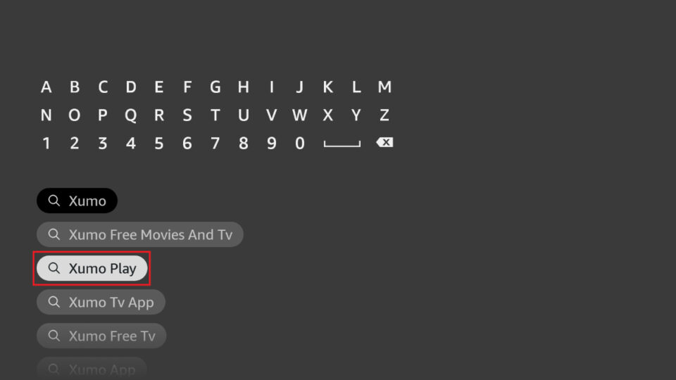 type xumo play