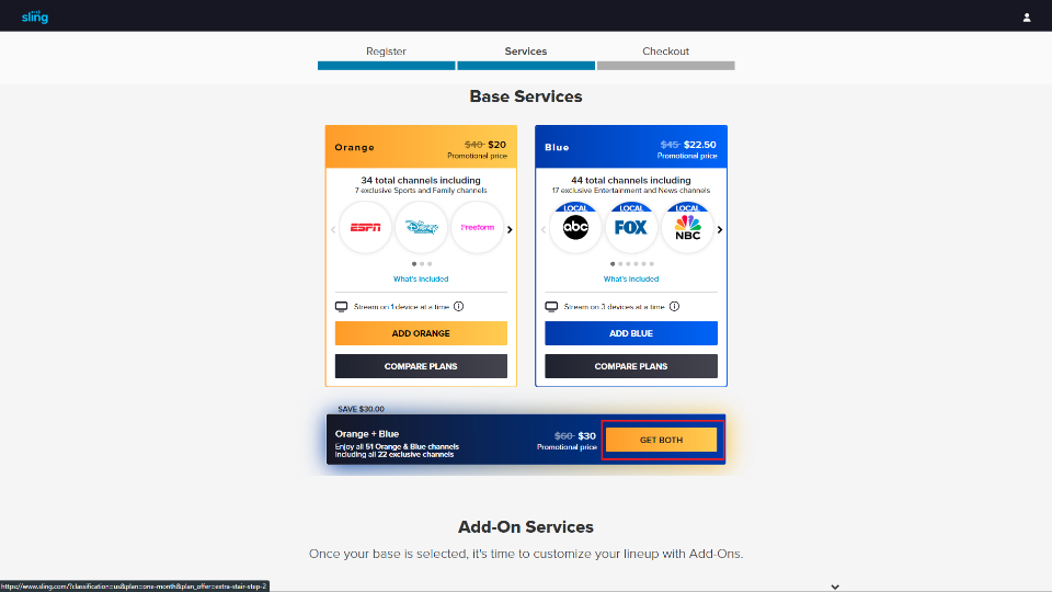select package