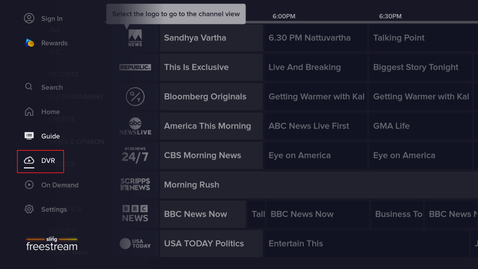 select dvr