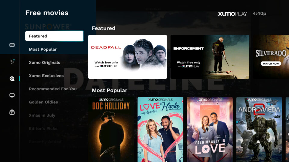 select free movies