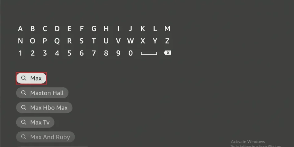 type max