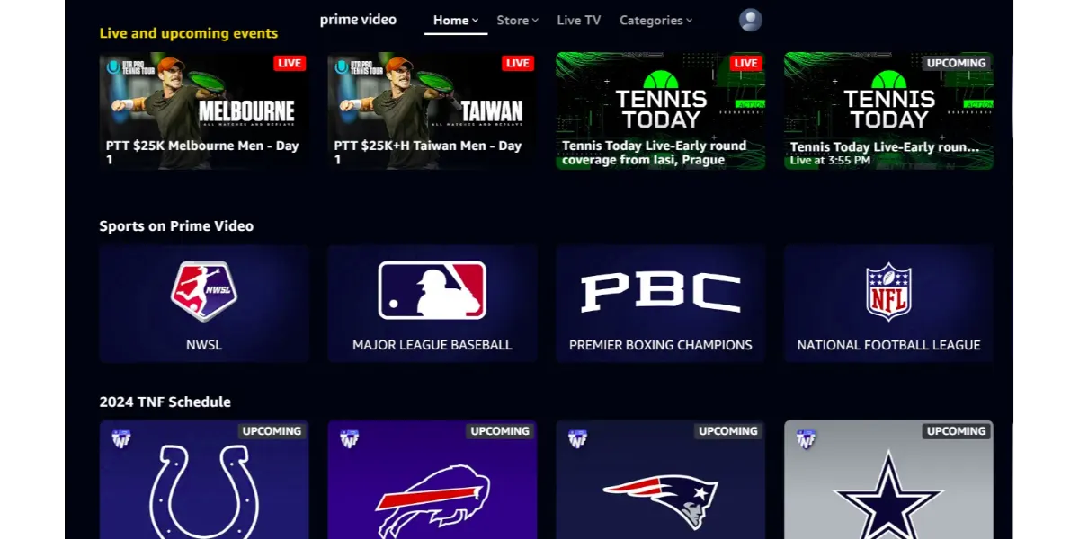 Free streaming sports channels store