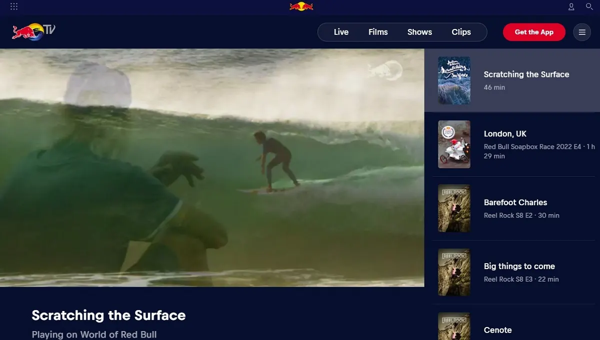 red bull tv