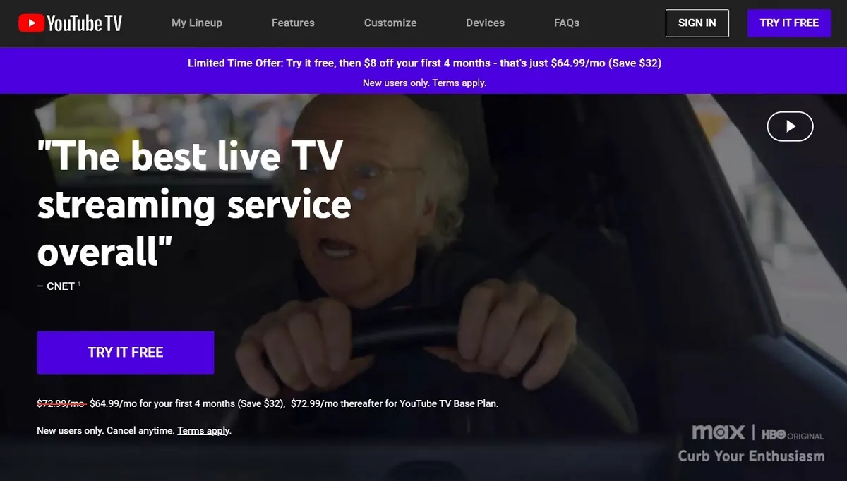 youtube tv