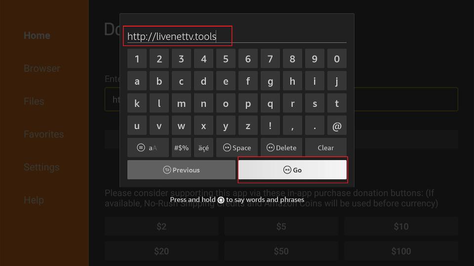 live nettv url
