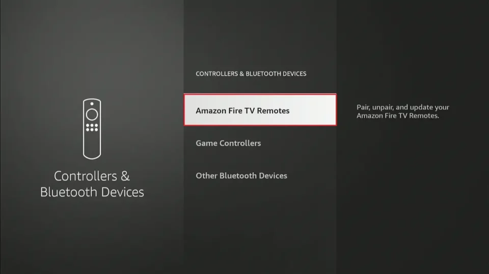 amazon fire tv remotes