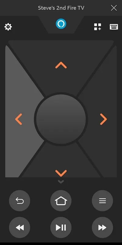 fire tv remote app