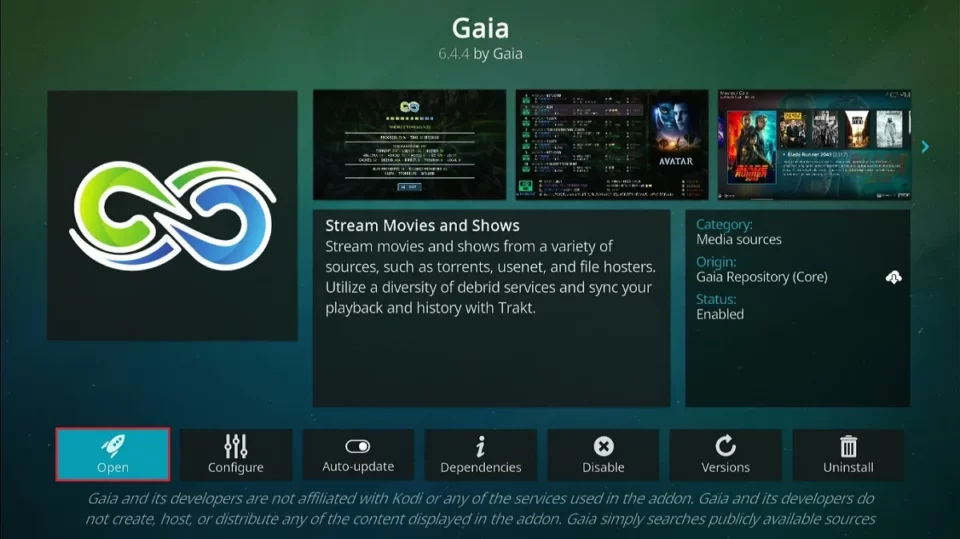 open gaia