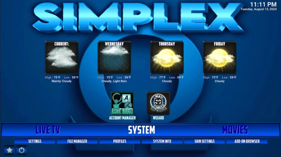 simplex build