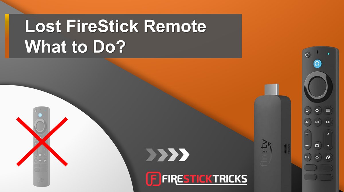 Lost FireStick Remote