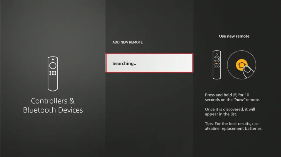 select searching