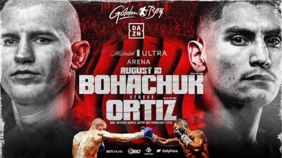 Stream Ortiz Jr. vs. Bohachuk without cable