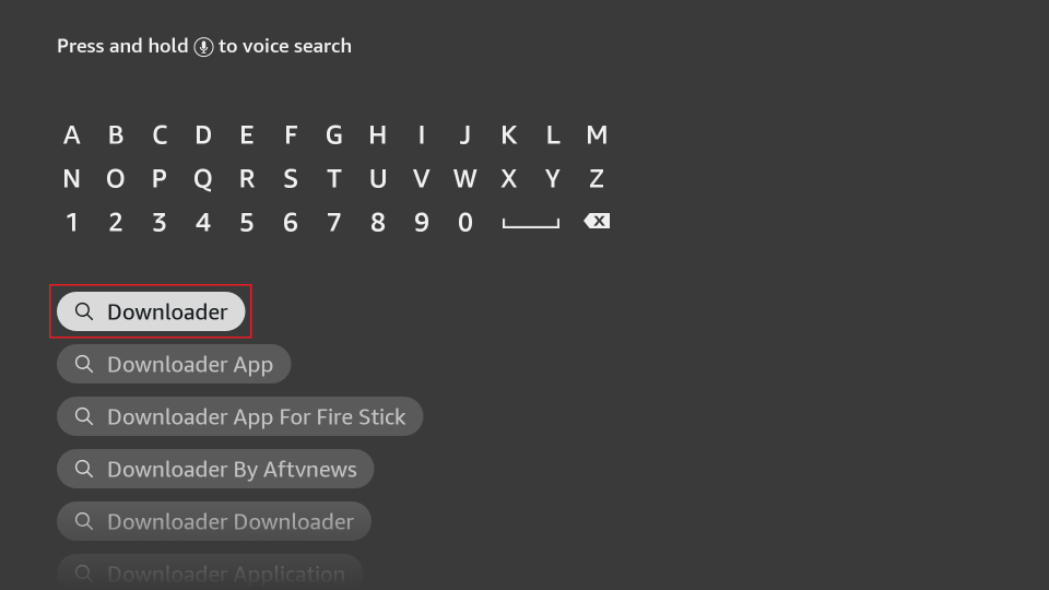 type downloader