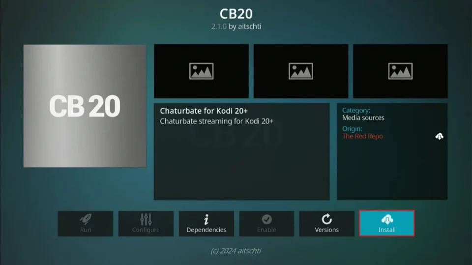 select install cb20