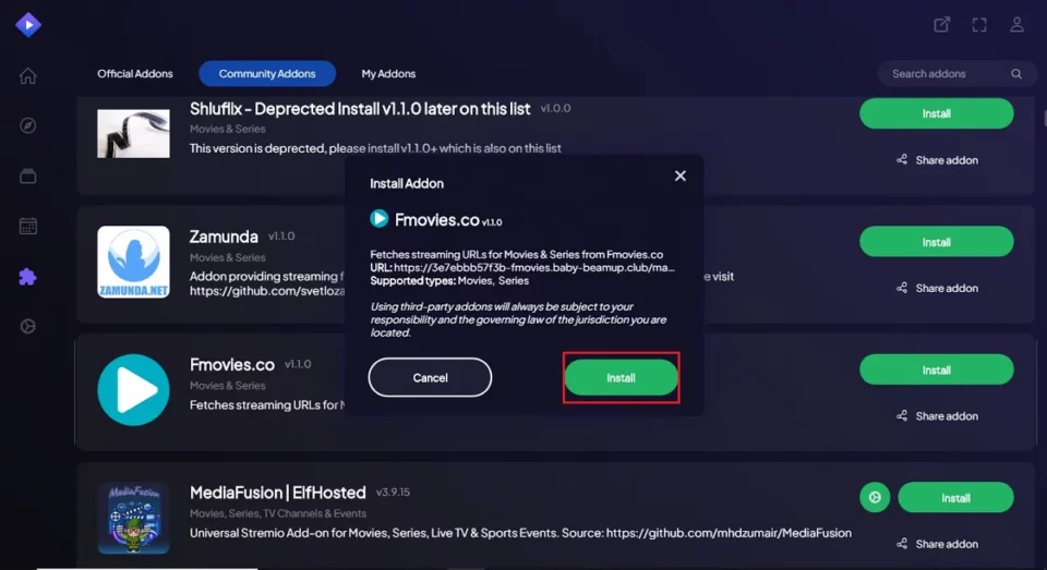 install fmovies