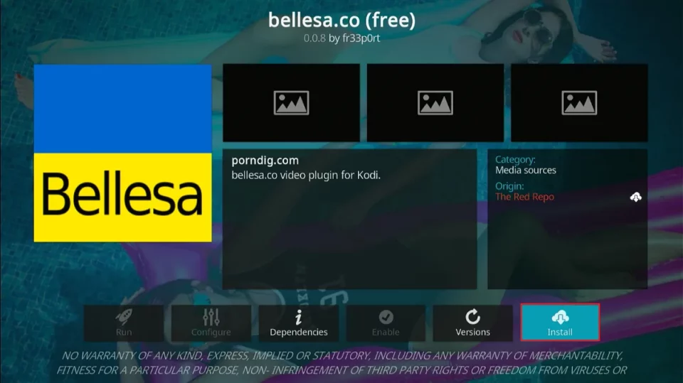 install bellesa