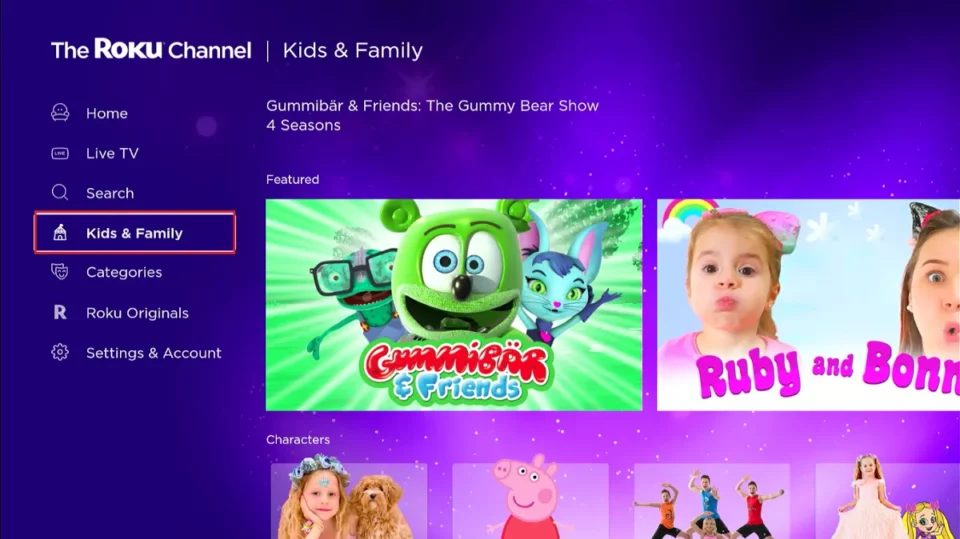 select kids & family