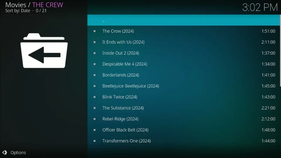 the crew list of movies
