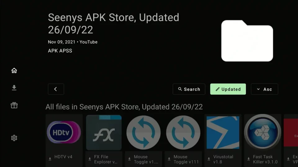 Seenys APK Store