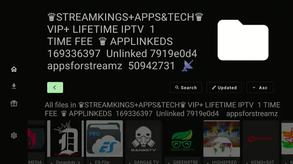 Streamking apps