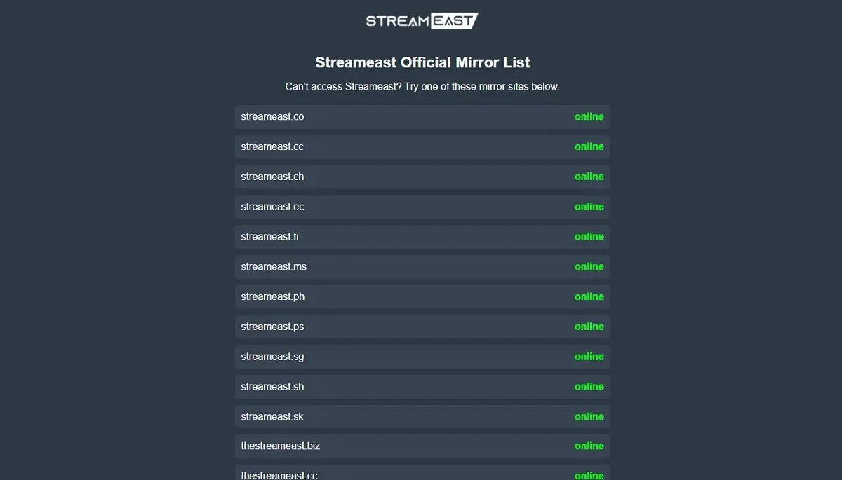 streameast appeal