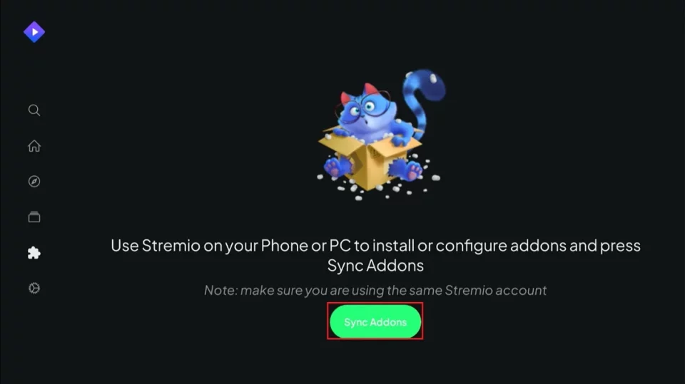 sync addons