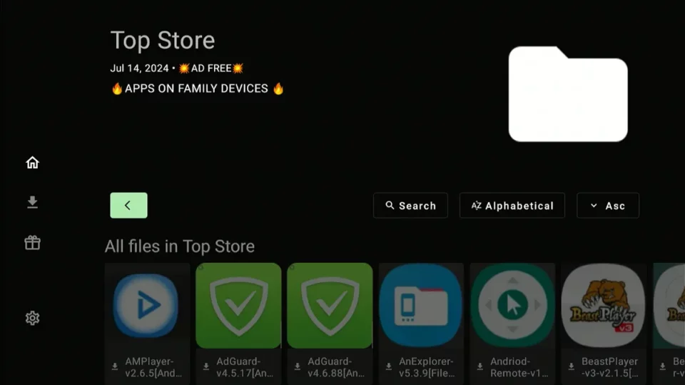 top store code