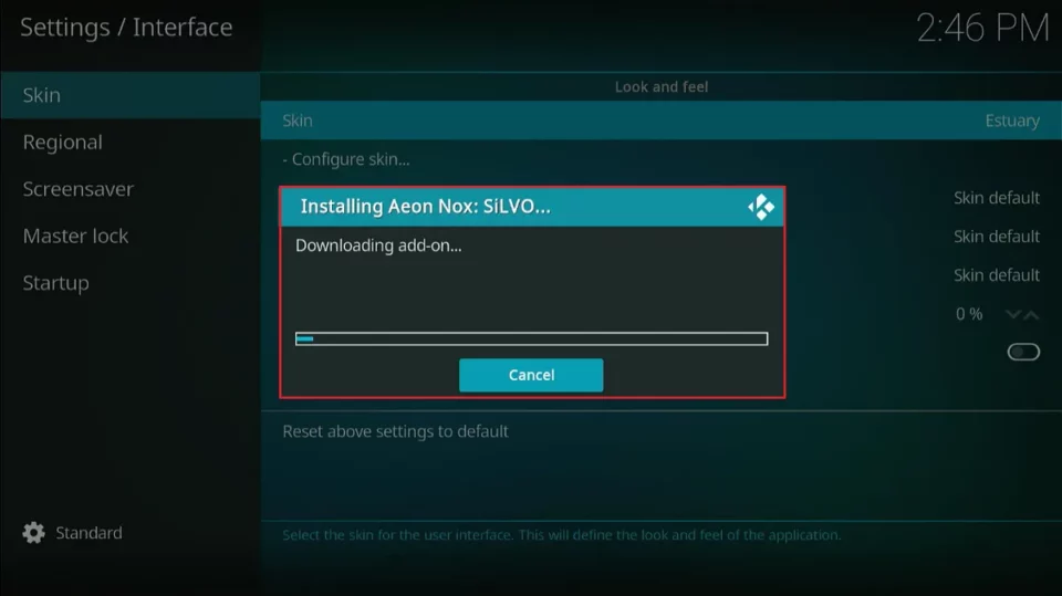 installing aeon nox silvo