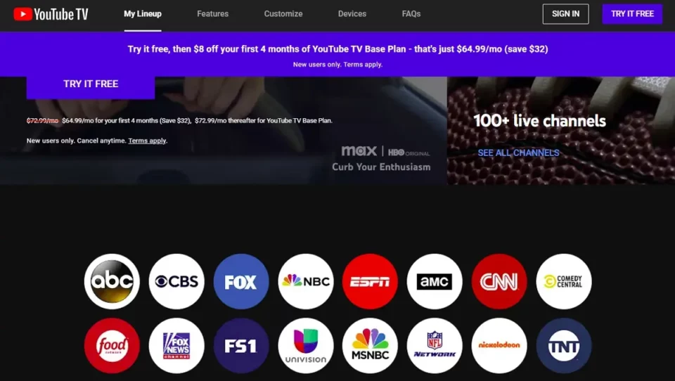 youtube tv
