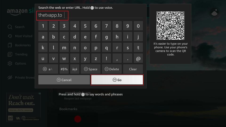 thetvapp url